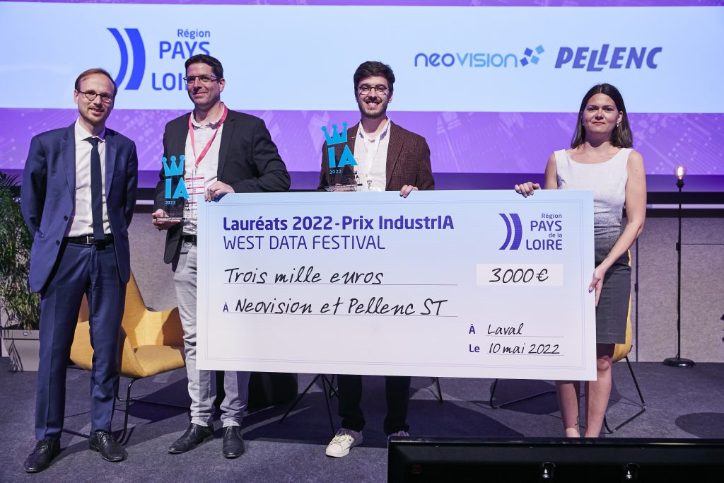 les lauréats du prix IndurtIA remporte la somme de trois mille euros