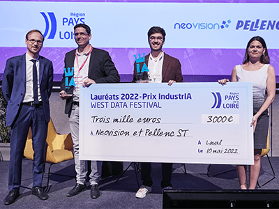 les lauréats du prix IndurtIA remporte la somme de trois mille euros