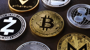 Image illustration token bitcoin