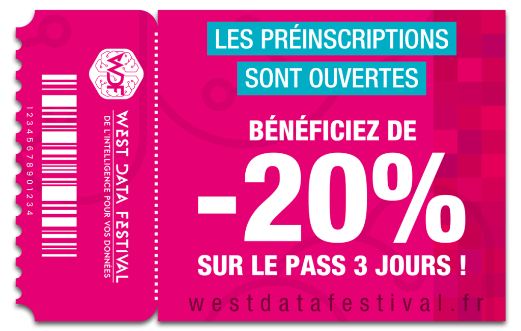 Préinscriptions coupon remise de 20% sur le pass 3 jours