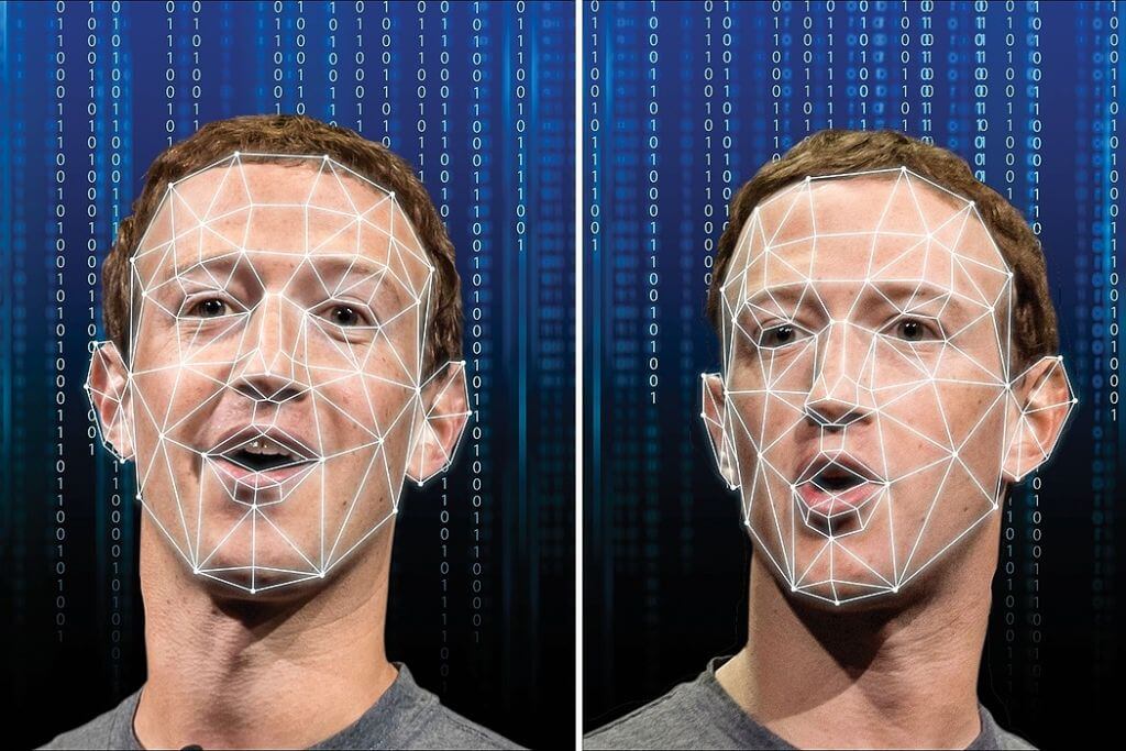 L'IA en entreprise - visuel de deepfake