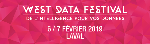 visuel bandeau édition 2019 du West Data Festival