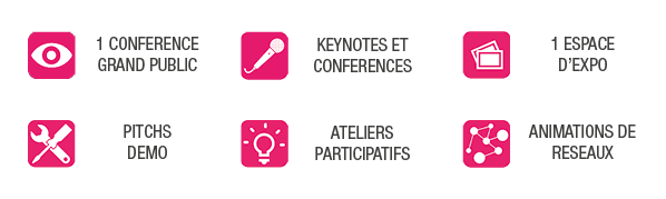 les formats de l'édition 2019 du West data Festival